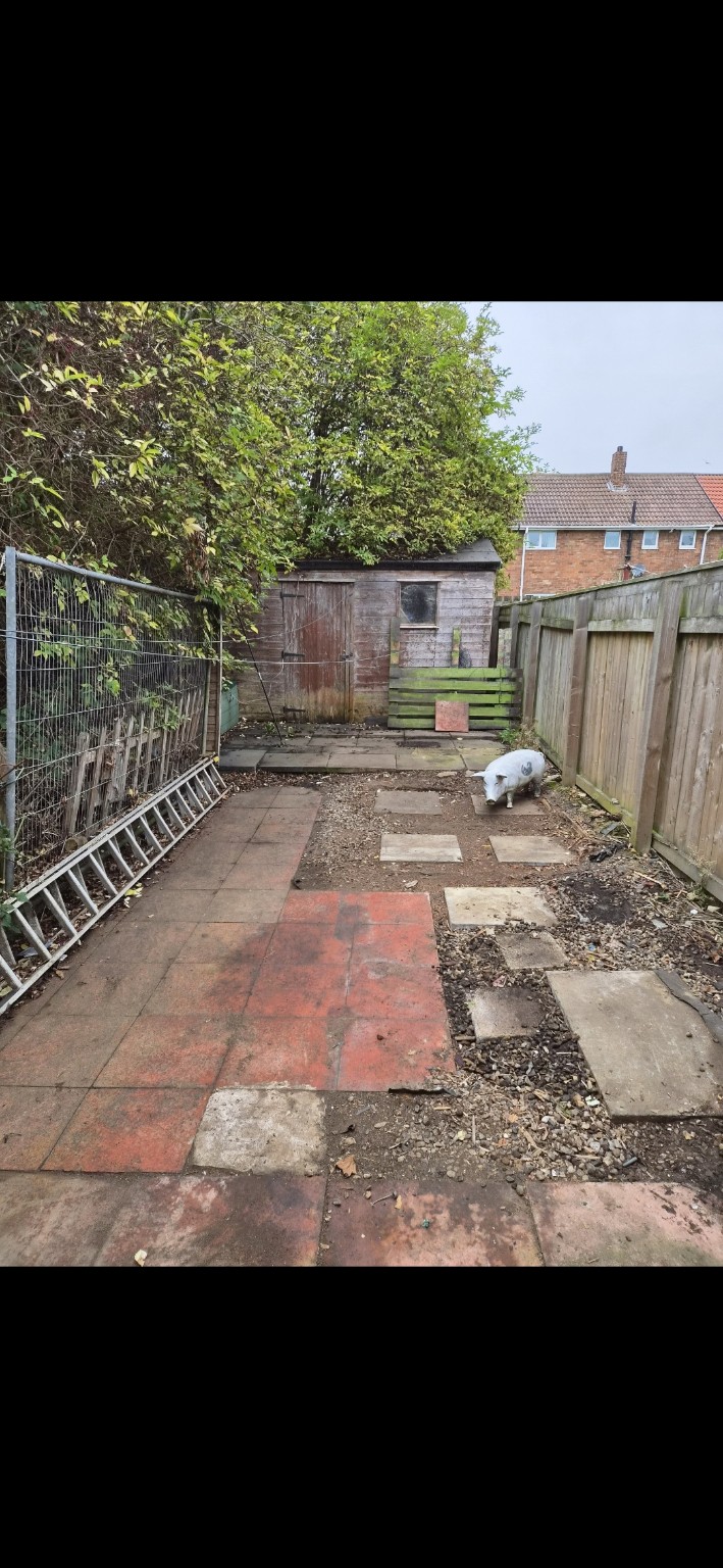 After: Decking and timber removal